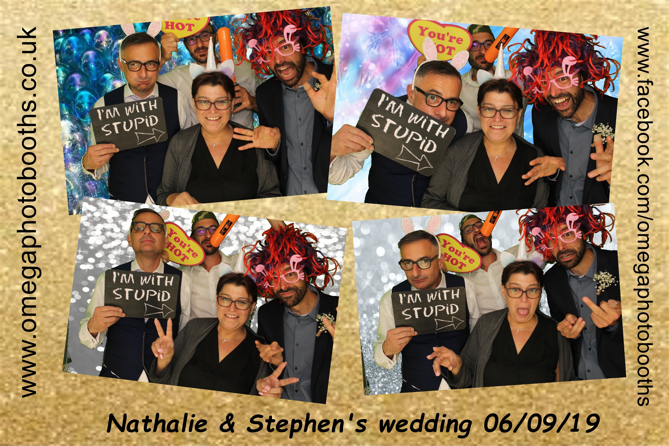 Nathalie and Stephen’s wedding  | View more photos from the event at gallery.omegaphotobooths.co.uk/u/Omega-Photobooths/Nathalie-and-Stephen’s-wedding
